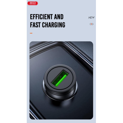 Зарядное устройство XO USB QC3.0 black (CC39-BK) Винница - изображение 7