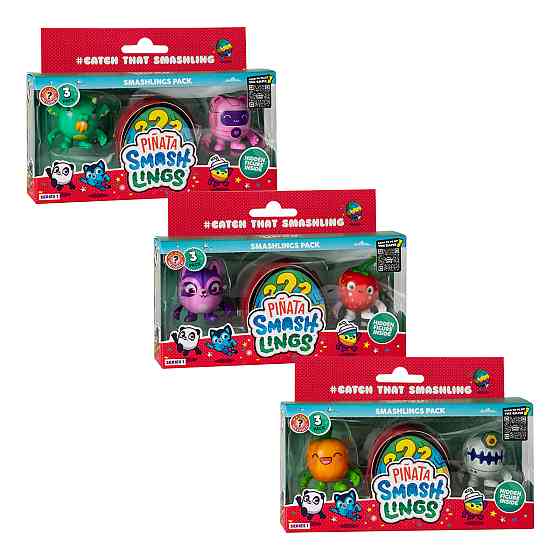 Набір фігурок Piñata Smashlings - Потішні герої Дніпро