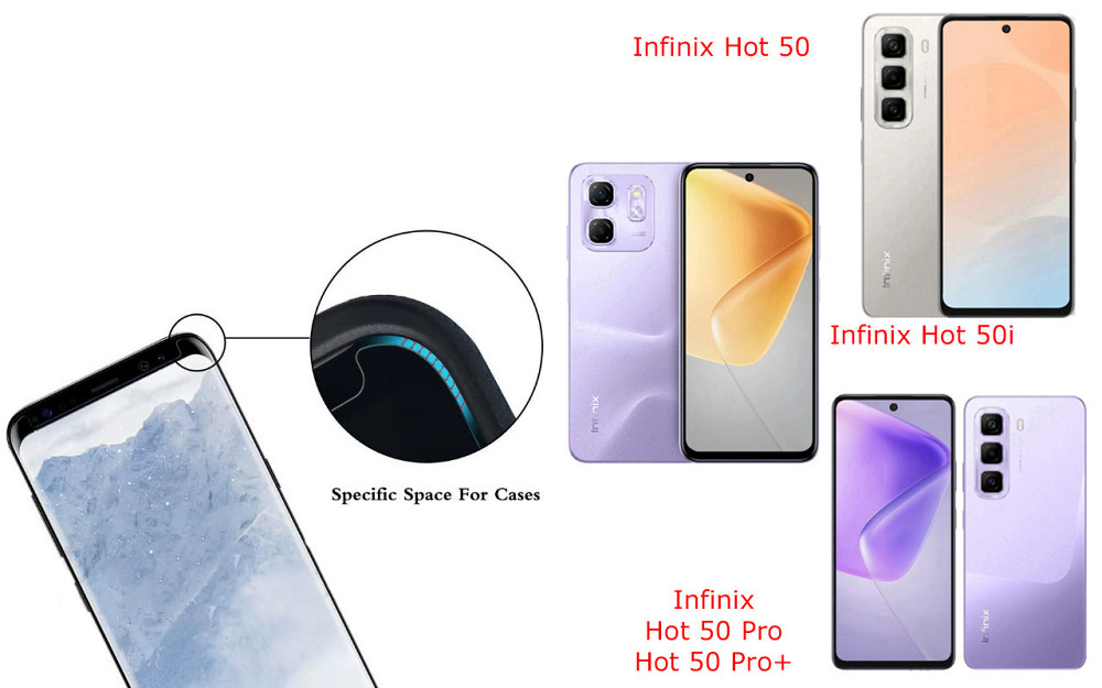 Захисне скло HyperGlass Pro для Infinix Hot 50, Hot 50i, Hot 50 Pro, Hot 50 Pro+ – максимальна чутливість та захист Київ - фото 3
