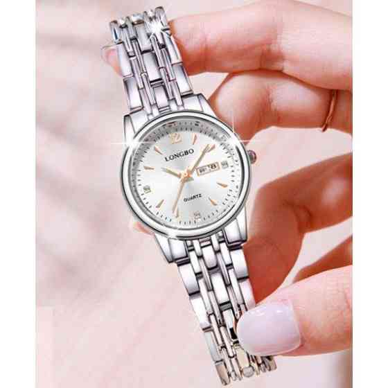 Женские наручные часы Longbo One (Серебристые) Киев