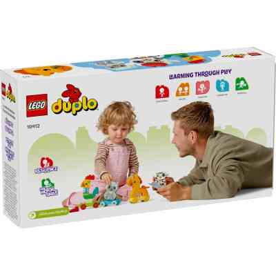 Конструктор LEGO DUPLO My First Поезд животных 19 деталей (10412) Винница