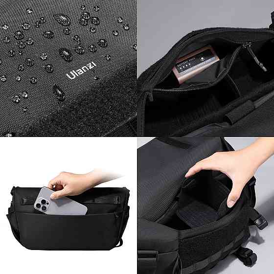 Сумка на плече для фотоапарата та відеокамери 9л Ulanzi BC08 Київ