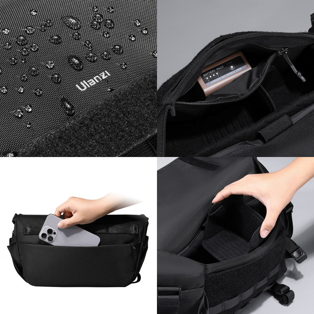 Сумка на плече для фотоапарата та відеокамери 9л Ulanzi BC08 Київ - фото 3