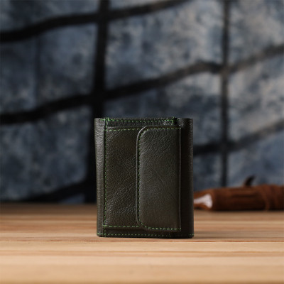 Кошелек ST Leather Из натуральной кожи Зеленый (23083) Винница - изображение 4