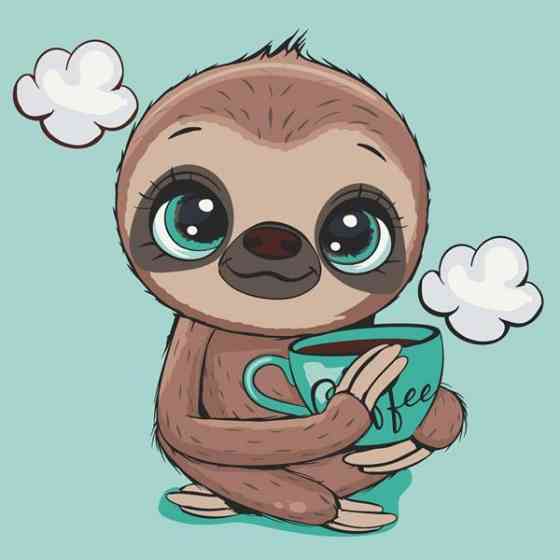 Картина за номерами ArtCraft Лінивець 30х30 см (15084-AC) Харьков