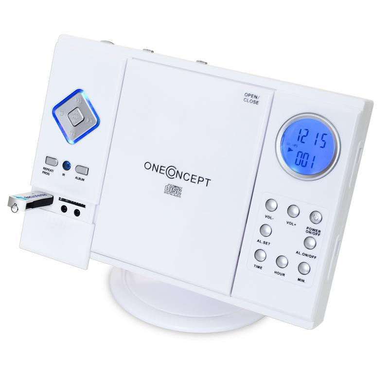 V-12 Стерео MP3 CD-плеєр USB SD AUX Білий Білий (Німеччина, читати опис) Рівне - фото 2