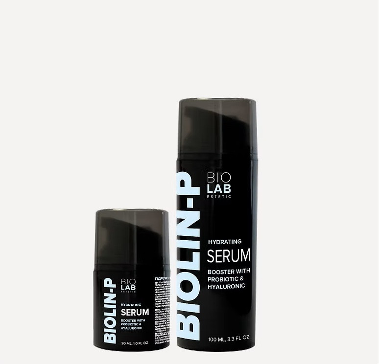 Гідруюча сироватка-бустер з пробіотиком та гіалуроновою кислотою Hydrating Serum Booster with Probiotic BIOLAB Estetic, 30 мл Дніпро - фото 1