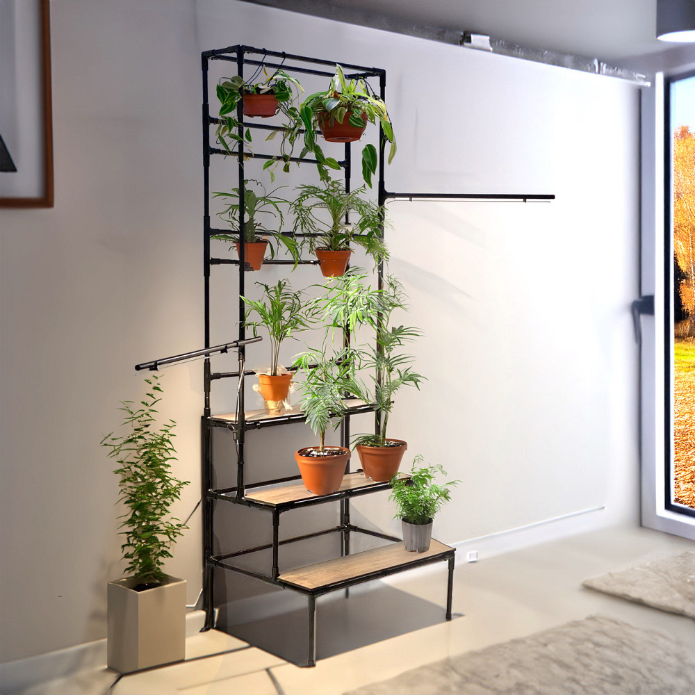 Багатоярусна підставка для квітів Barva Metalight з підсвічуванням LED фітолампами повного спектру м Борисполь - изображение 3