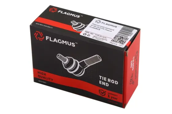 Наконечник рульової тяги 2110 Flagmus лівий з кріпежем Вінниця