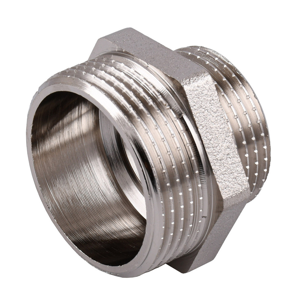 Ниппель редукционный 1 1/4″х1″ЗЗ никелированный NN652S OPTIMUM Киев - изображение 2