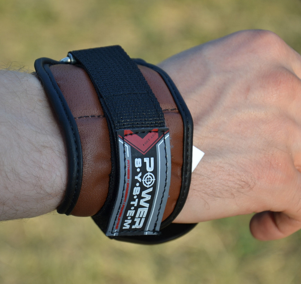 Гаки для тяги на зап'ястя Power System PS-3300 Hooks Brown XL Кам'янське - фото 7