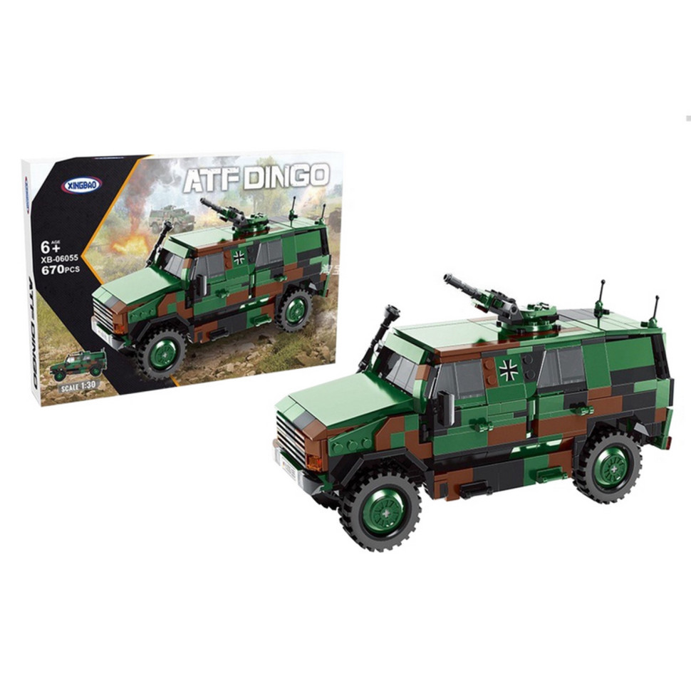 Конструктор "Бронетранспортер Dingo"  XB-06055 670 деталей Вінниця - фото 1