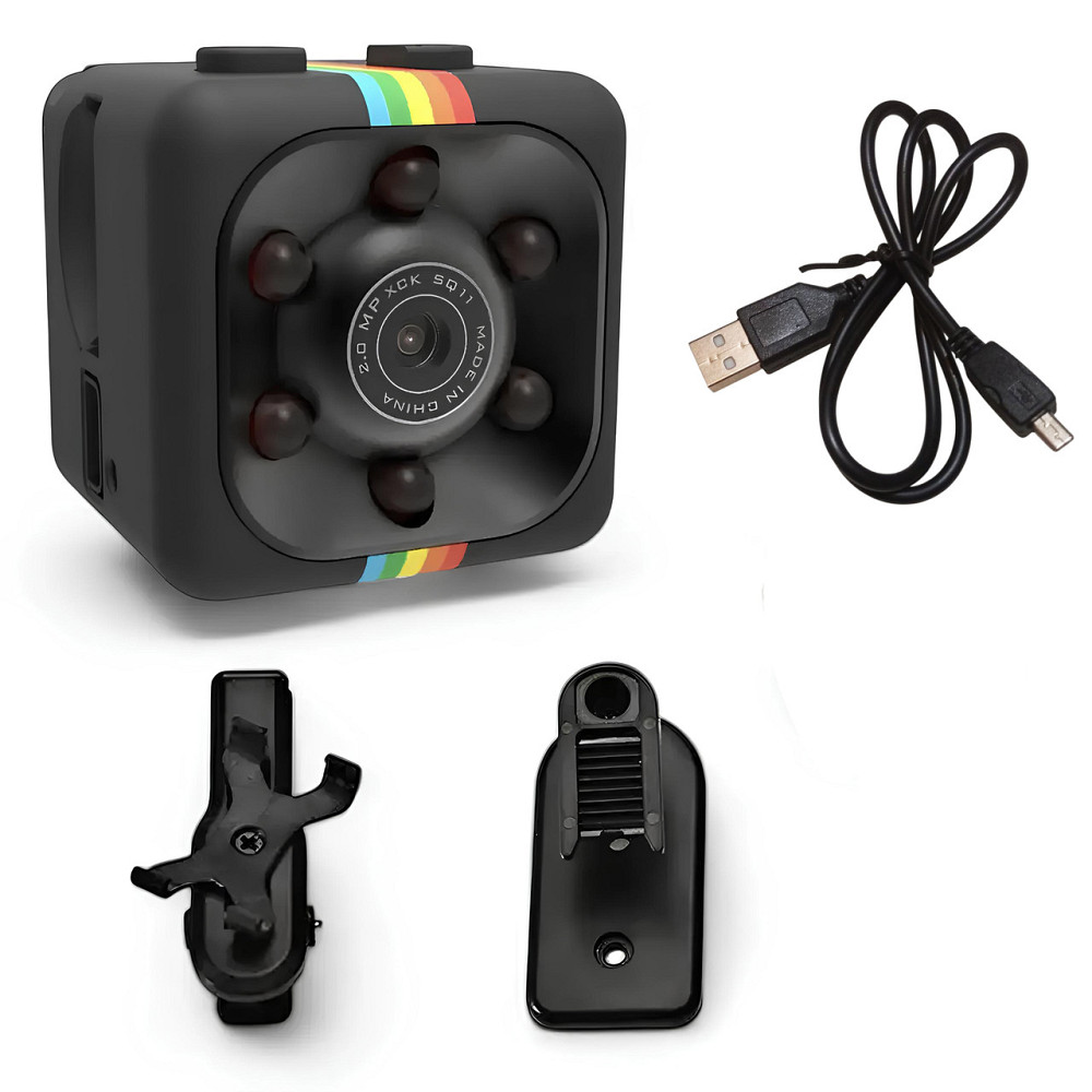 Миникамера Sports HD DV SQ11 Mini DV Camera. Мини камера SQ11 с ночной съемкой и датчиком движения, 140° Киев - изображение 7
