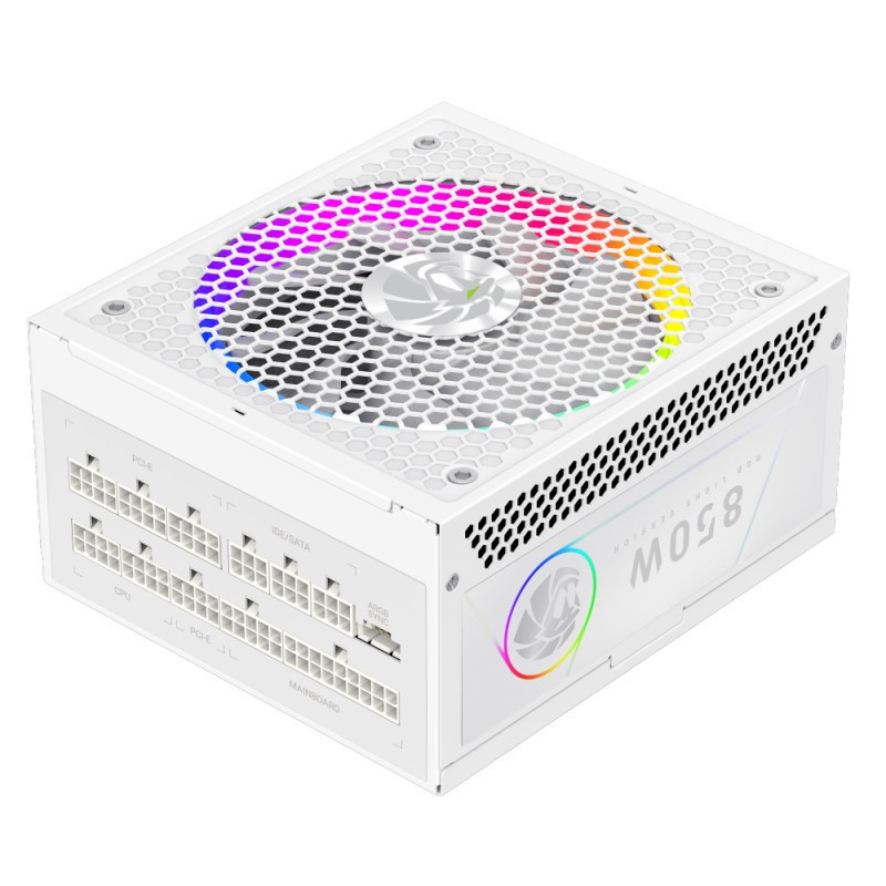 Блок живлення GameMax RGB 850G 850 W White ( 15652 ) Харків - фото 3