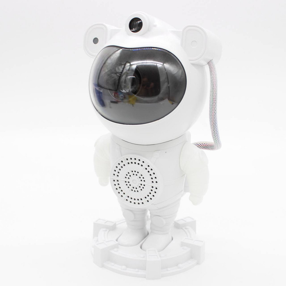 Ночник проектор звездного неба Космонавт, с Bluetooth колонкой и пультом, от USB / Детский ночник Киев - изображение 4