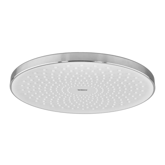 Лійка для душу стельова Koer KP-0413-01-OH 250мм (Колір хром) (KR5417) ( 24960 ) Харків