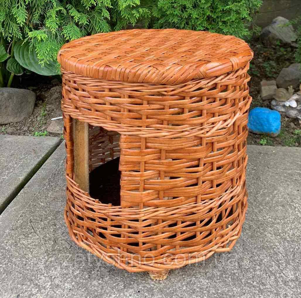 Пуфик плетеный- домик для животных Киев - изображение 7