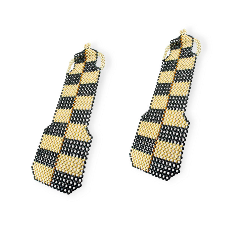 Накидка на сидіння масажна кісточка "лак" світла (2 шт) вантажна на підголівник 50х140см Мукачево - фото 1