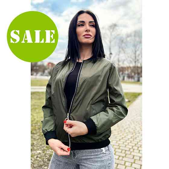 Жіноча вітровка з щільної плащівки "Leland" оптом | Розпродаж моделі Київ