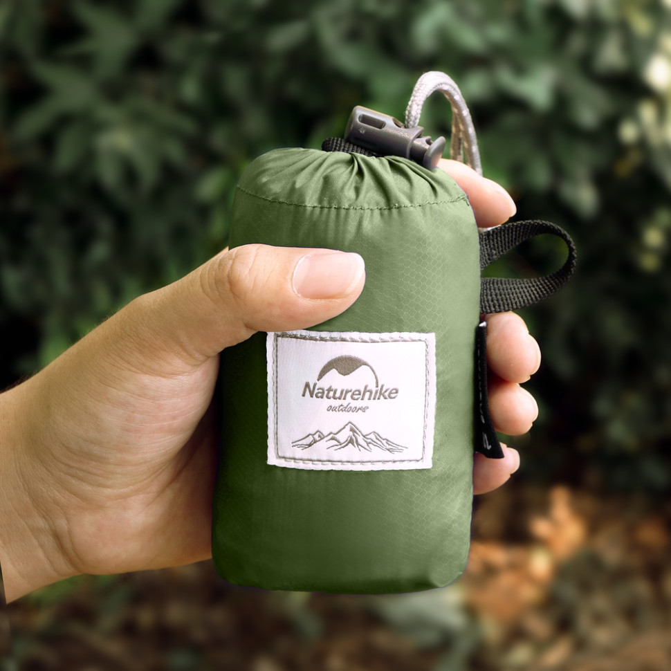 Рюкзак туристический сверхлегкий Naturehike Ultralight NH17A012-B (18 л) Зеленый Винница - изображение 5