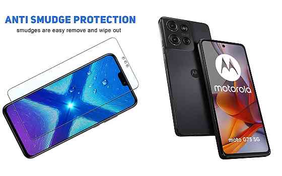 Защитное стекло NeoGlass для Motorola Moto G75 – ультрапрозрачное и устойчивое Киев