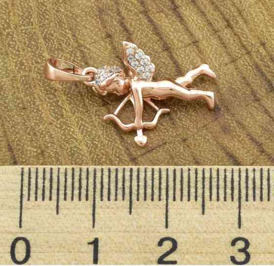 Кулон Xuping Купидончик, для цепочки до 4мм, размер 23*16мм, позолота РО Киев