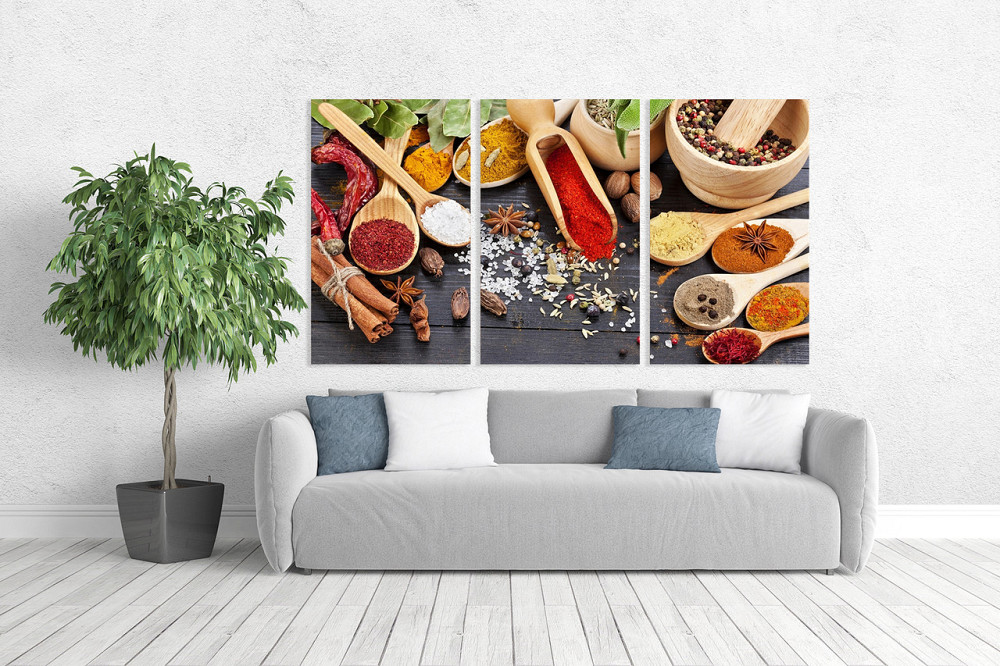 Модульна картина у вітальню/ спальню     Спеції      ART-080_3A Київ - фото 2