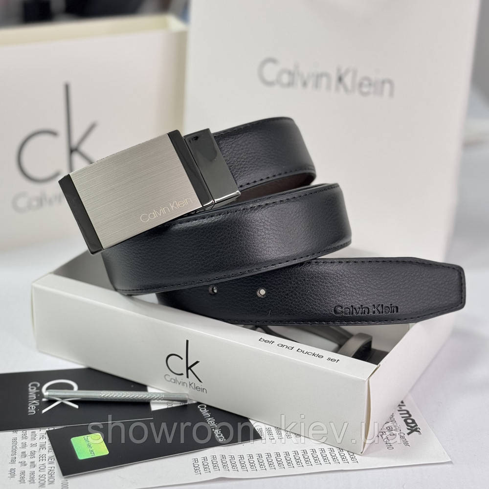 Мужской подарочный набор (ремень с двумя пряжками) (409) Киев - изображение 10