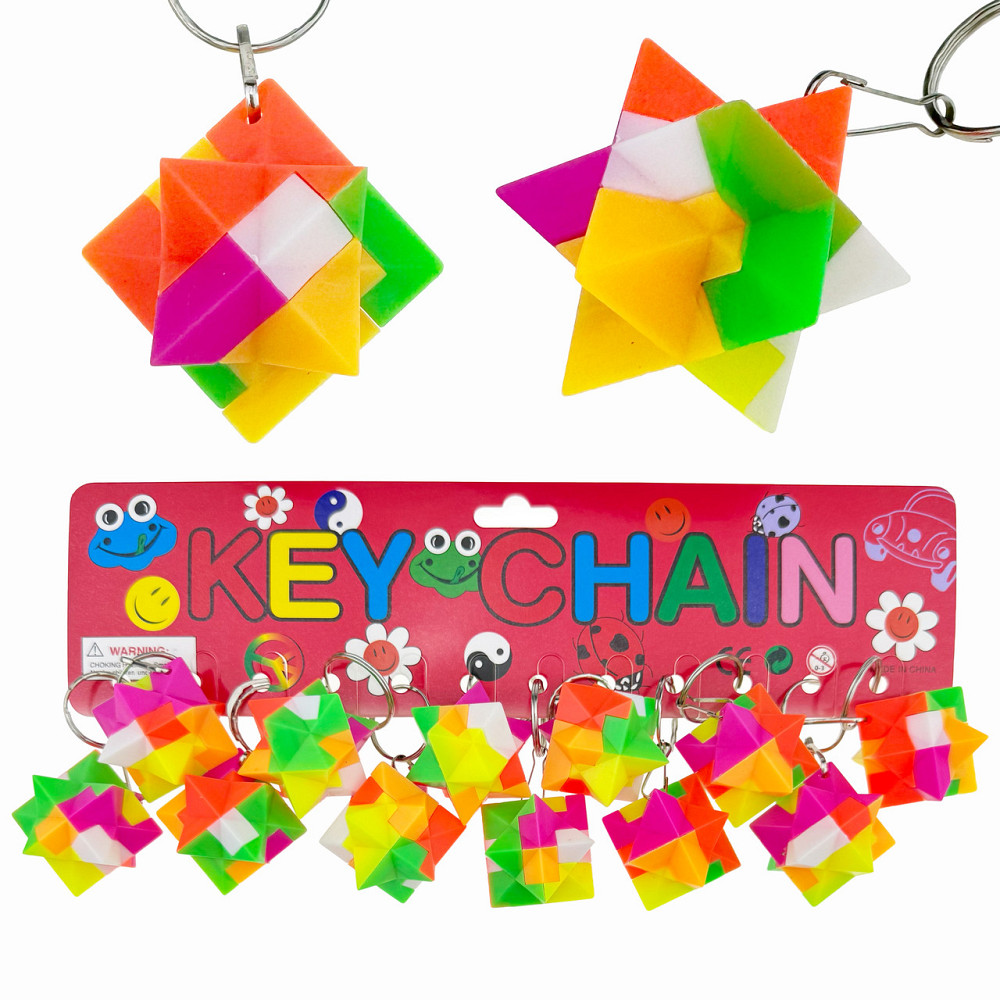 Брелоки для ключів логіки Конструктор 12 шт. Київ - фото 1