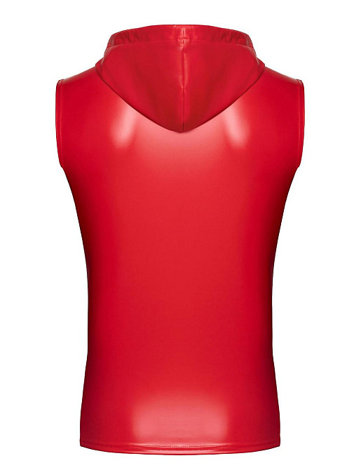 Чоловічий жилет із капюшоном Noir Handmade H096 Ignite hooded vest S Sex Aura Київ - фото 6