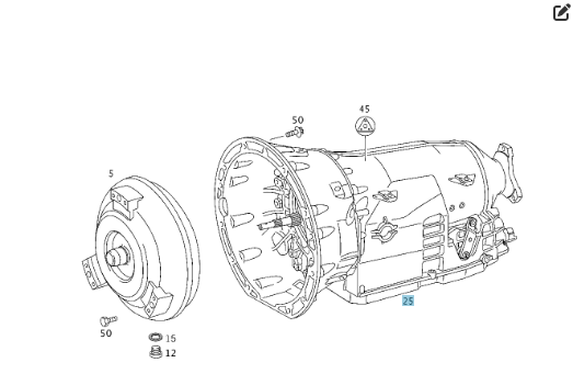 Mercedes-Benz  A2112706301 5-ступінчаста АКПП 5G-TRONIC 722.640 з гідротрансформатором Одесса - изображение 2