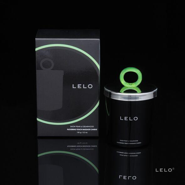 Масажна свічка LELO Massage Candle Snow Pear & Cedarwood, соєвий віск, 36 годин горіння Sex Aura Київ - фото 2