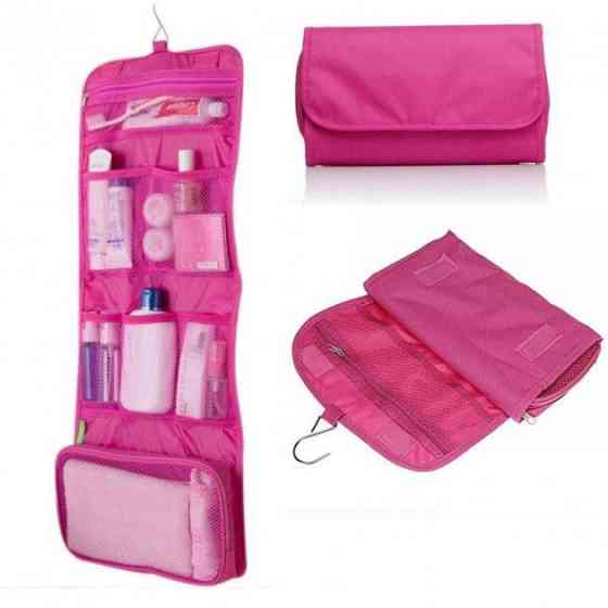 Органайзер дорожный сумочка косметичка Travel Storage Bag. Цвет: розовый RX-25 Львов