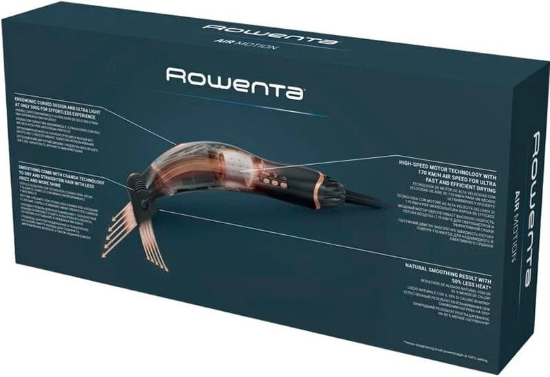 Фен Rowenta CF8C20E0 ( чорний із золотистим ) Харків - фото 5