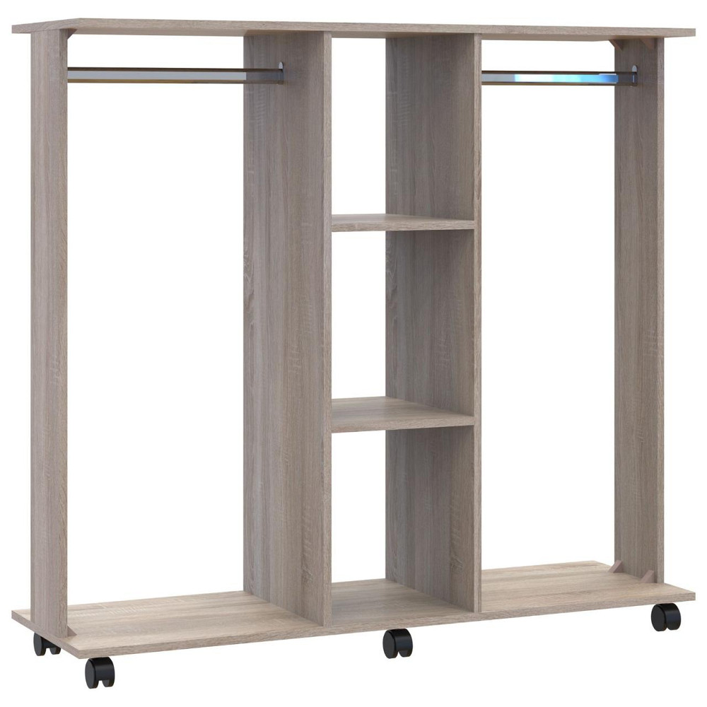 Гардеробная стойка Doros Д3 130х40,1х121 см Дуб сонома (DRS-011425) Львов - изображение 2