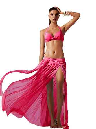 Юбка пляжна прозора універсальний рожевий Київ