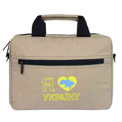 Сумка для ноутбука Porto 12'' PN12 LoveUkraine Beige (PN12LB_LoveUkr) Вінниця