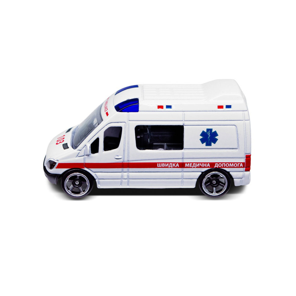 Автомодель детская Скорая помощь TechnoDrive 250421CG-3 масштаб 1:64 Винница - изображение 2