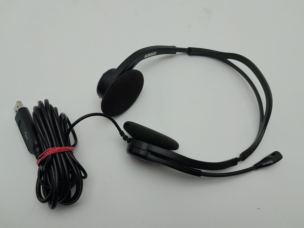 Провідні навушники Logitech headset usb 960 (Б клас) Луцьк - фото 1