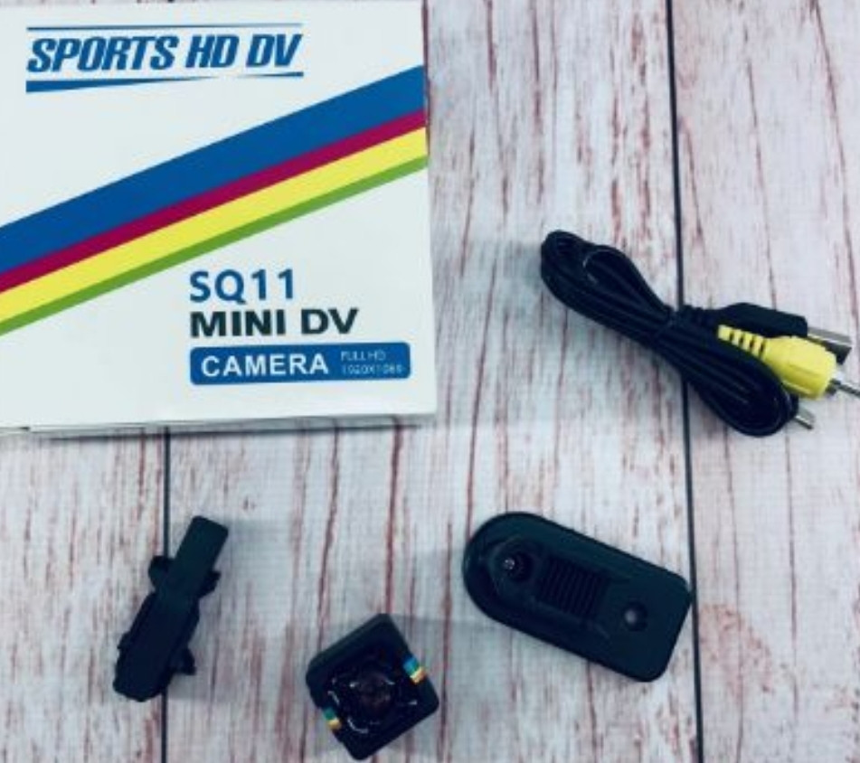 Мінікамера SQ11 з нічною підсвіткою, датчиком руху, відеокамера. Київ - фото 1