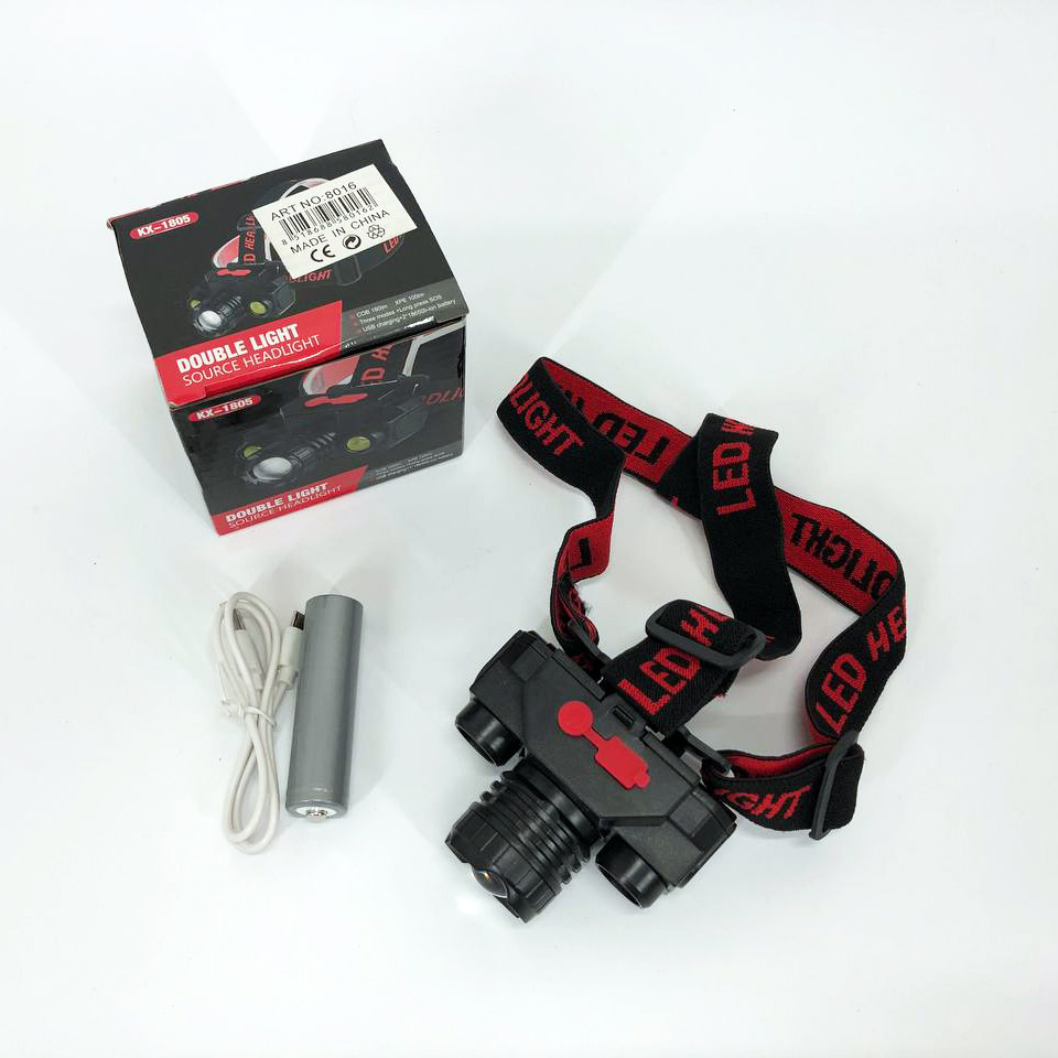 Фонарь налобный для рыбалки Police Bailong, Фонарь аккумуляторный для рыбалки, Фонарик диодный налобный BN-61 Львов - изображение 10