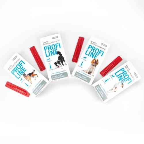 Краплі Provet PROFILINE для собак 10-20 кг інсектоакарицид 4 піпетки по 2 мл Київ