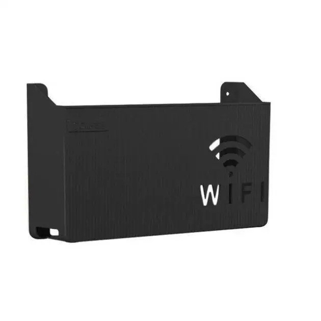 Полка подвесная для беспроводного маршрутизатора Wi-Fi.Держатель-модема,Wi-Fi роутера для дома цвет-черный Каменец-Подольский - изображение 3