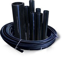 Труба з поліетилену ПЕТ д. 20 PN6 чорн/син (100) Харків - фото 4