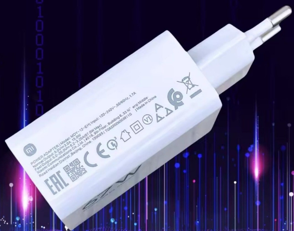 Зарядний блок Xiaomi на 67W.Original Київ - фото 3