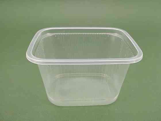 Ємність поліпропіленова прямокутна (для рідкого і гарячого)SL5883 V=350 мл (50 шт) Харків