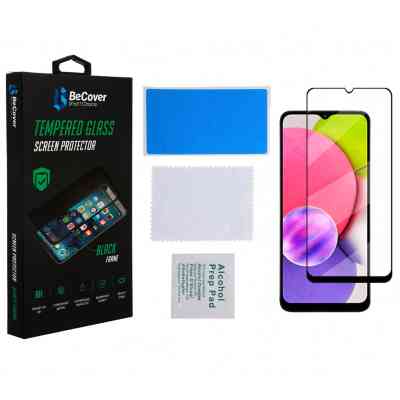 Стекло защитное BeCover Samsung Galaxy A03 Core SM-A032/ A03 SM-A035 Black (707102) Винница