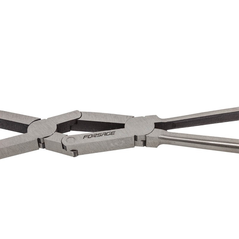 Плоскогубці з подовженим руків'ям та подвійним шарнірним механізмом CR-V 13"-325мм, на пластиковому Одеса - фото 3