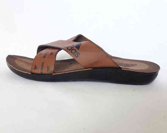 Чоловічі Шльопанці Капці Adidas Сланці Коричневі Адідас (розміри: 40,41,42) Дніпро