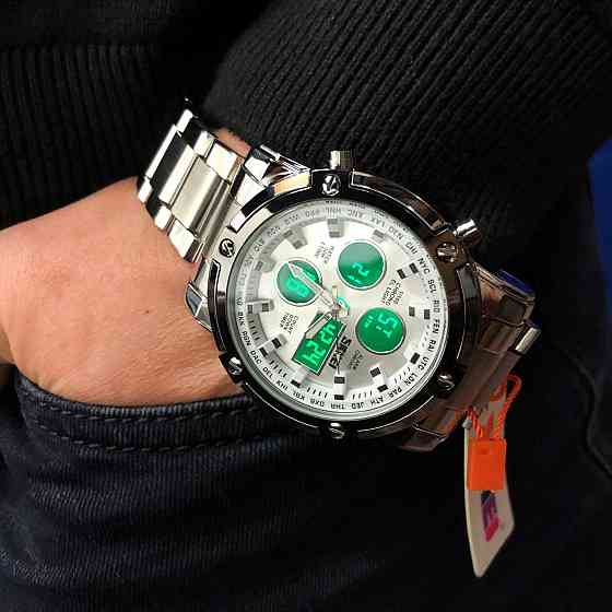 Сталеві чоловічі кварцові годинники, Повсякденні чоловічі годинники Якісні GJ-44 Івано-Франківськ